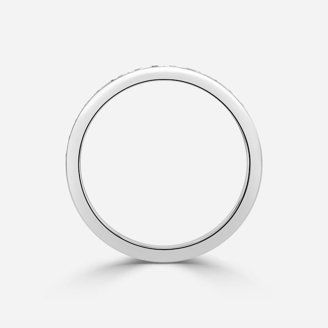 Princess Cut Diamond Platinum Wedding Ring