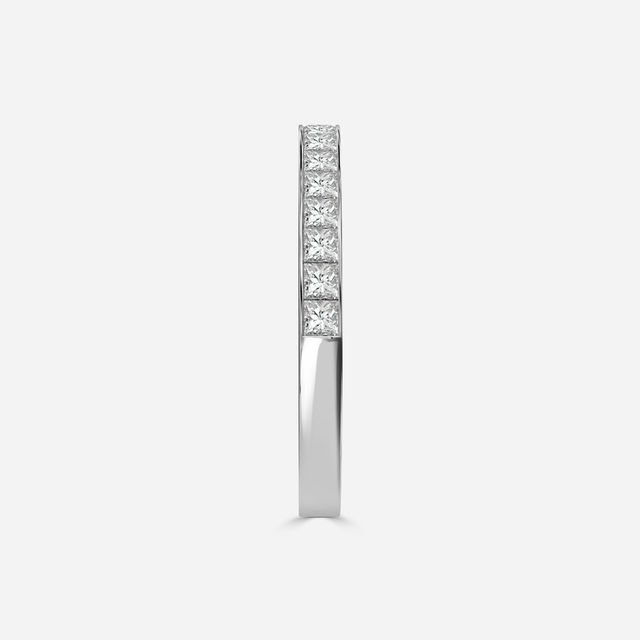 Princess Diamond White Gold Wedding Ring