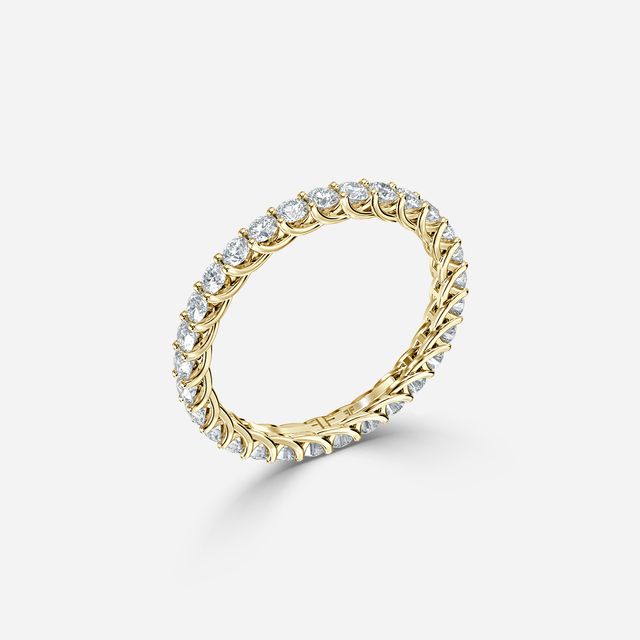 Rozen Wedding Ring In Yellow Gold