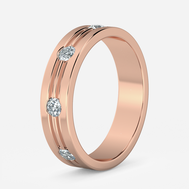 Nova Round In Rose Gold