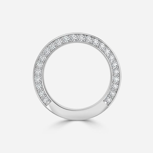 Windsor Diamond Wedding Ring In White Gold