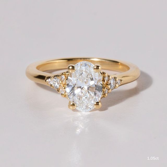 Francis Yellow Gold Vintage Engagement Ring