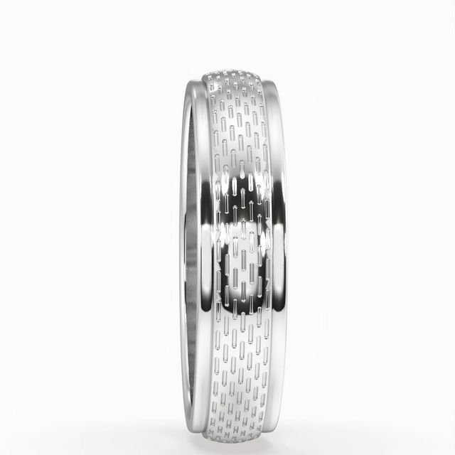 Russell Platinum Men's Wedding Ring