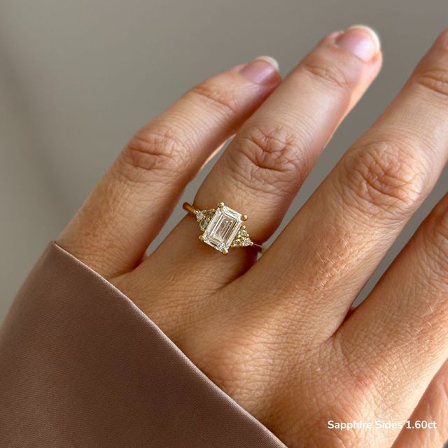 Isabella Yellow Gold Engagement Ring