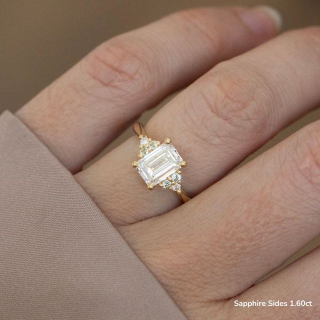Isabella Yellow Gold Engagement Ring