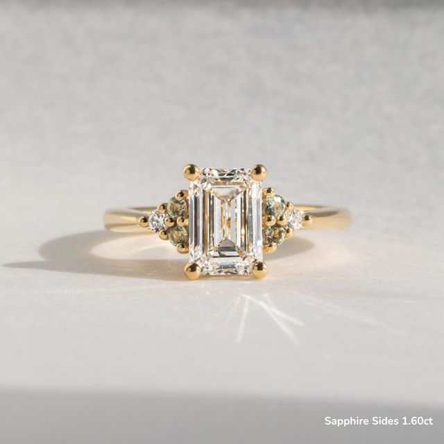 Isabella Yellow Gold Engagement Ring