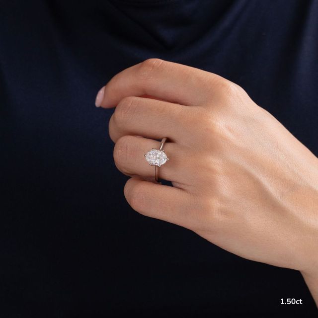Elswin Platinum Solitaire Engagement Ring