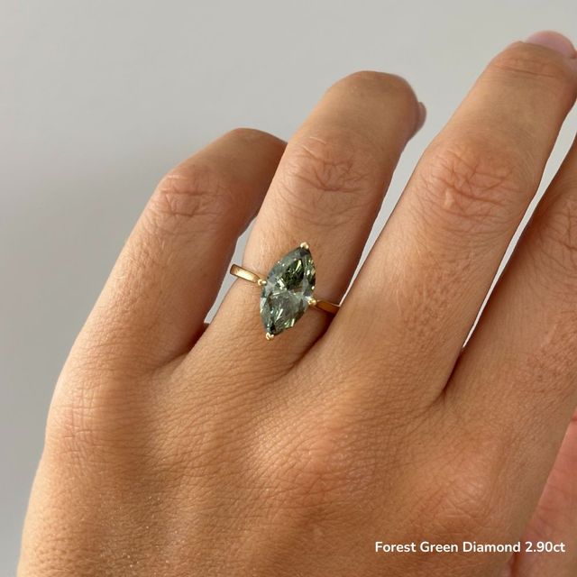 Odette Yellow Gold Solitaire Engagement Ring