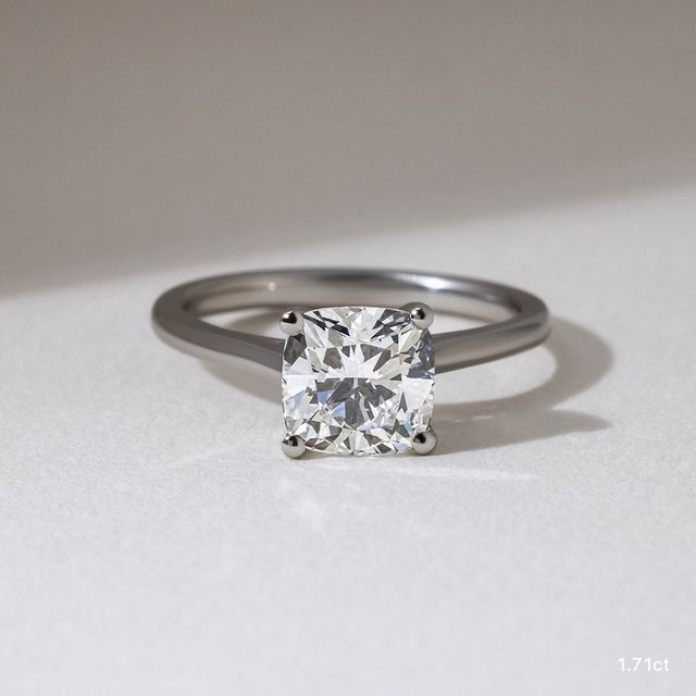 Odette White Gold Solitaire Engagement Ring