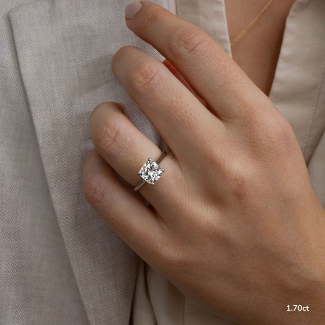 Odette White Gold Solitaire Engagement Ring