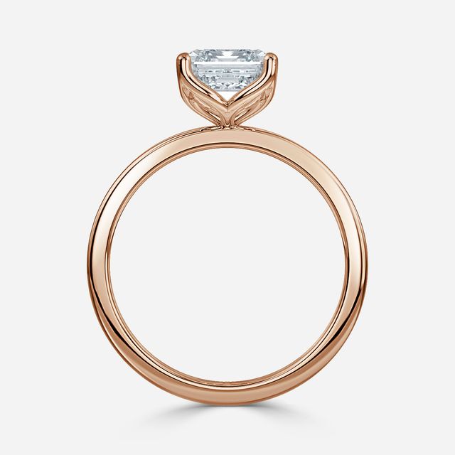 Delaila Rose Gold Engagement Ring