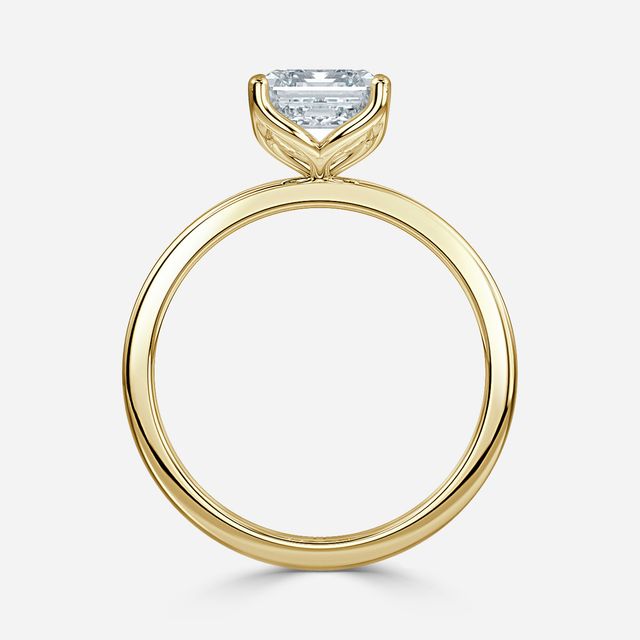 Delaila Yellow Gold Engagement Ring
