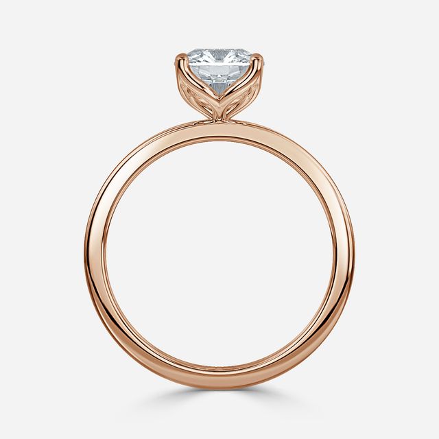 Delaila Rose Gold Engagement Ring
