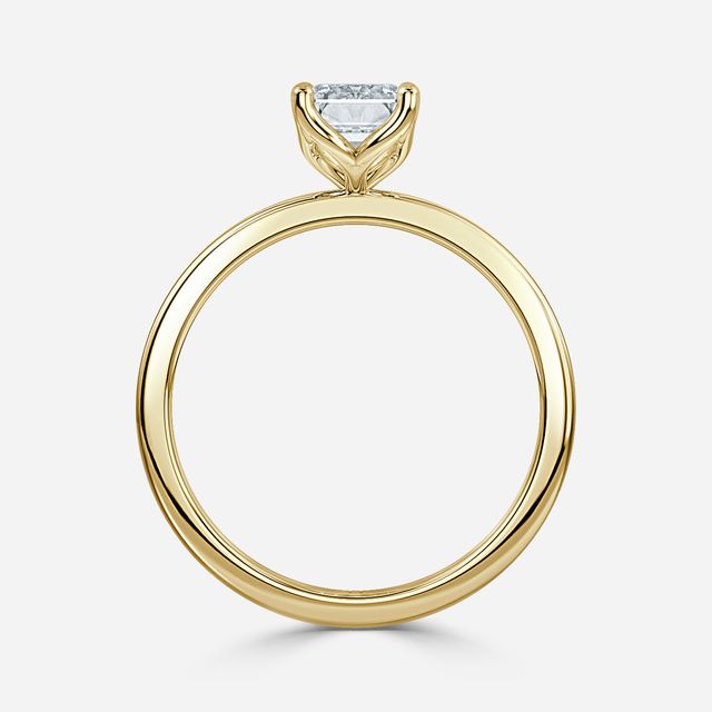Delaila Yellow Gold Engagement Ring