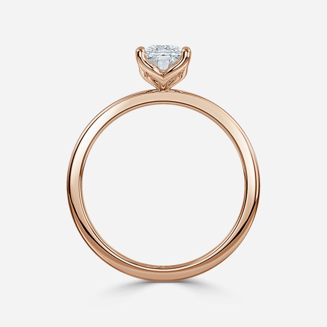 Delaila Rose Gold Engagement Ring