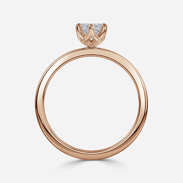 Delaila Rose Gold Engagement Ring