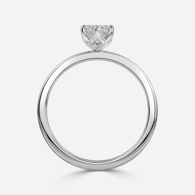 Delaila White Gold Engagement Ring