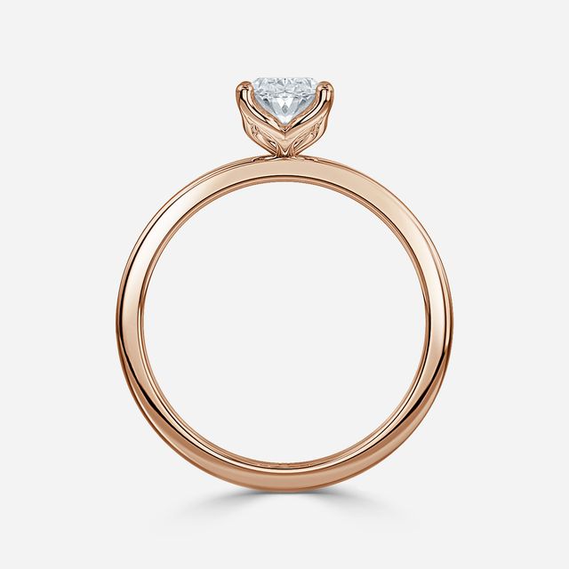 Delaila Rose Gold Engagement Ring