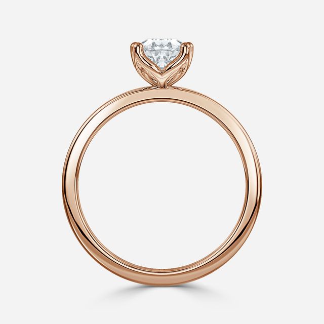 Delaila Rose Gold Engagement Ring