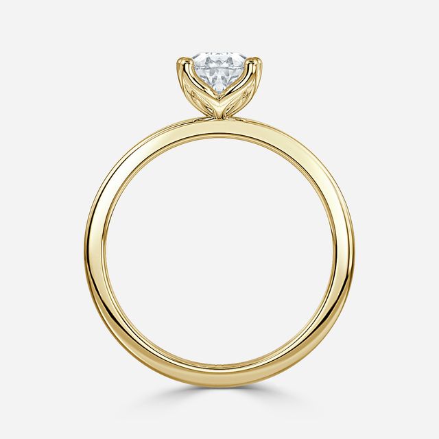 Delaila Yellow Gold Engagement Ring