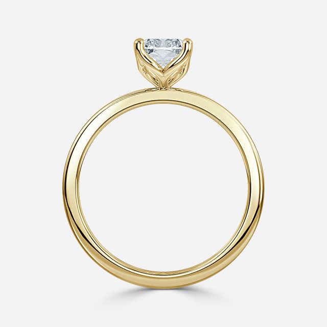Delaila Yellow Gold Engagement Ring