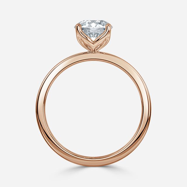 Delaila Rose Gold Engagement Ring