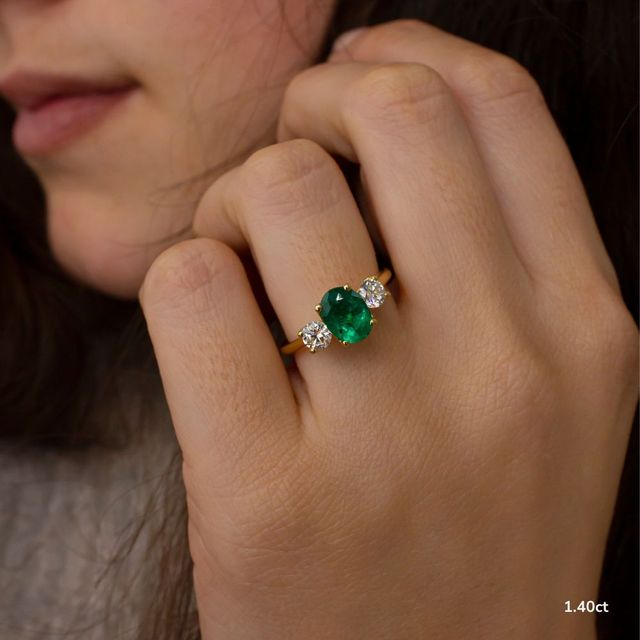Rohini Yellow Gold Engagement Ring