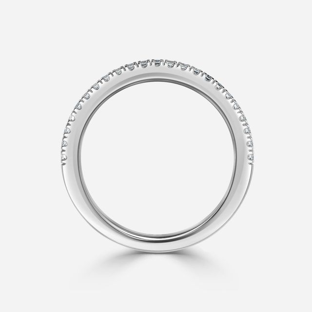 Matic White Gold Women's Wedding Ring