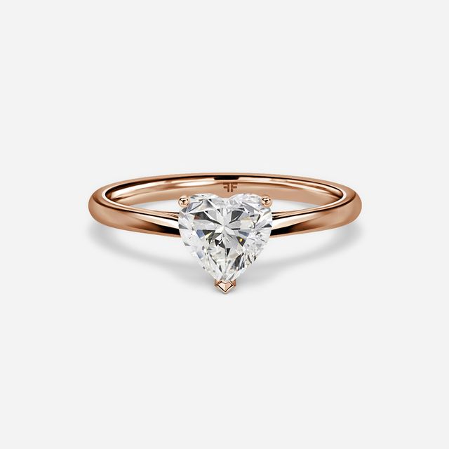 Odette Rose Gold Solitaire Engagement Ring