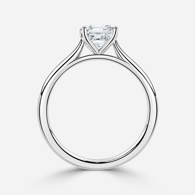 Odette White Gold Solitaire Engagement Ring