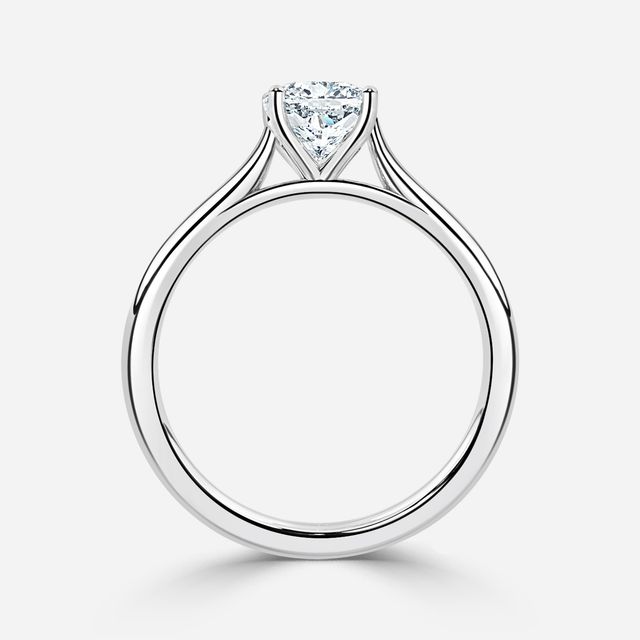 Odette White Gold Solitaire Engagement Ring