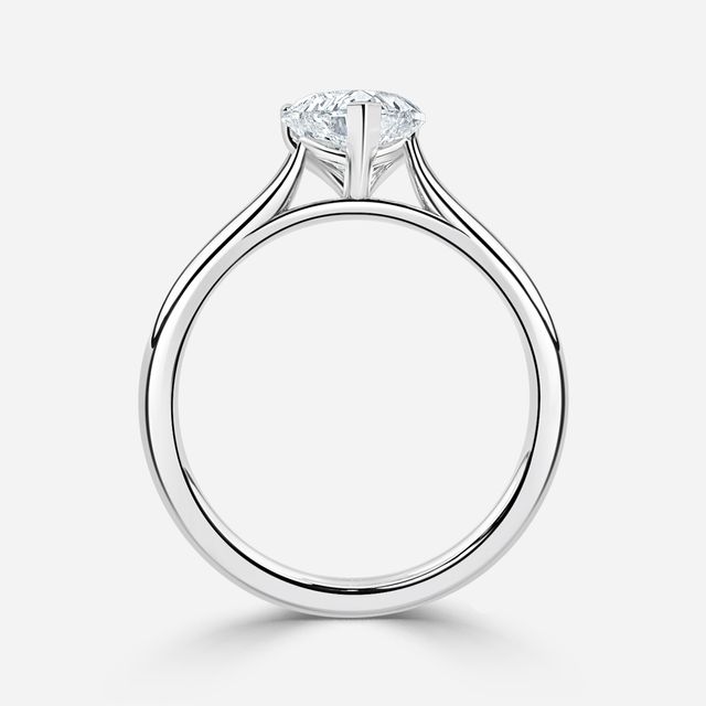 Odette White Gold Solitaire Engagement Ring