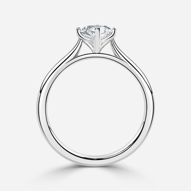 Odette White Gold Solitaire Engagement Ring