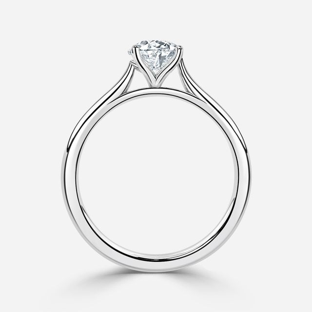 Odette White Gold Solitaire Engagement Ring