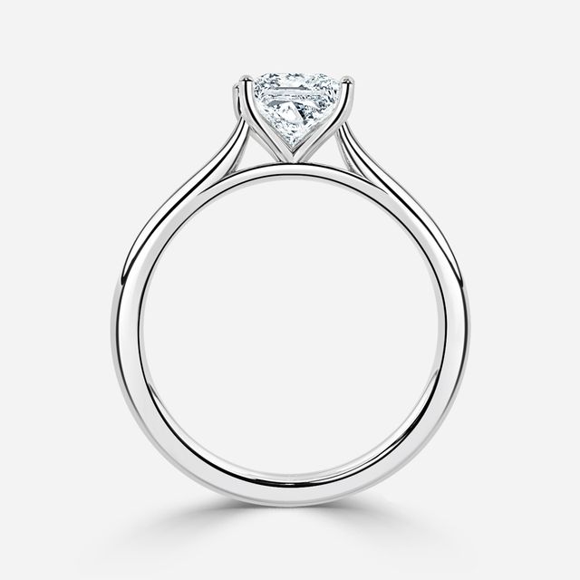 Odette Platinum Solitaire Engagement Ring