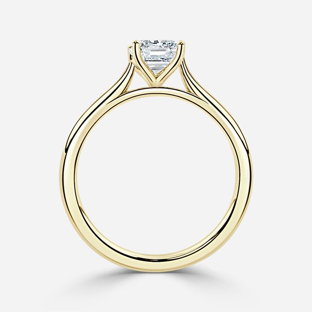 Odette Yellow Gold Solitaire Engagement Ring