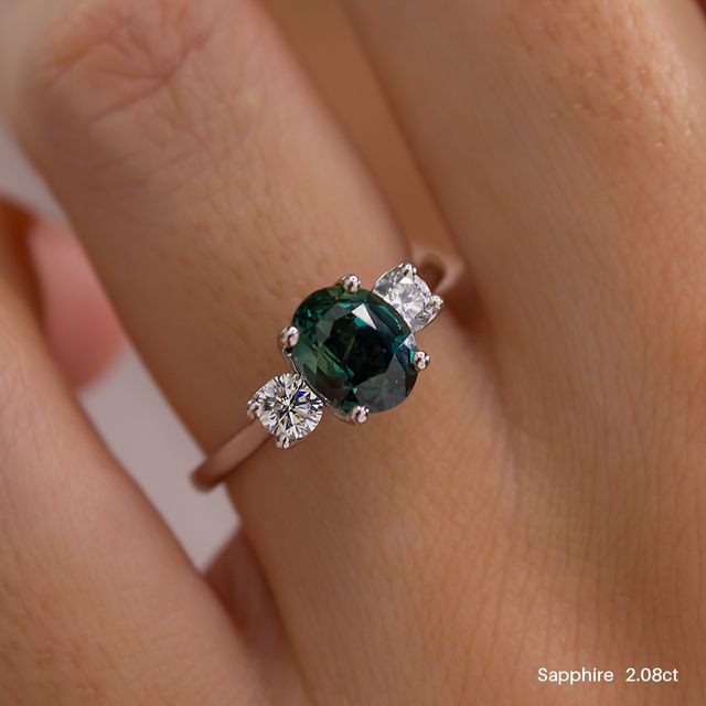 Rohini Rose Gold Engagement Ring