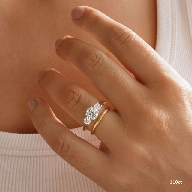 Rohini Yellow Gold Engagement Ring