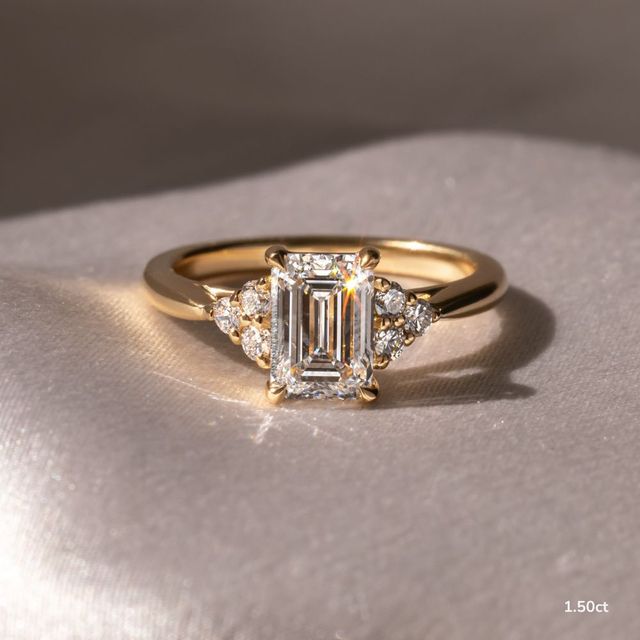 Isabella Yellow Gold Engagement Ring