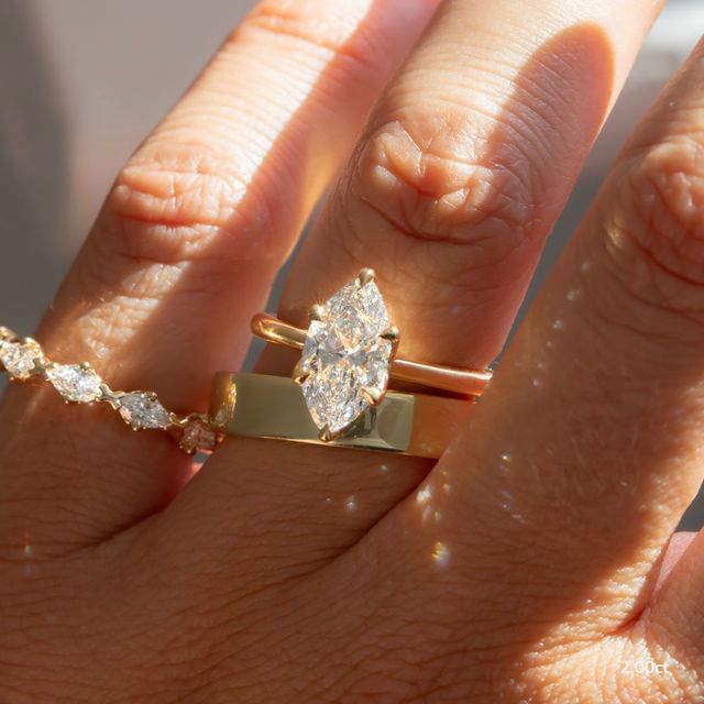 Elswin Yellow Gold Solitaire Engagement Ring