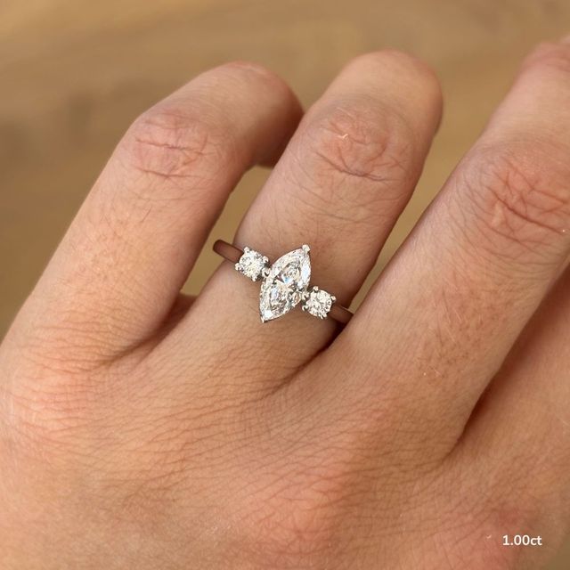 Rohini Platinum Engagement Ring