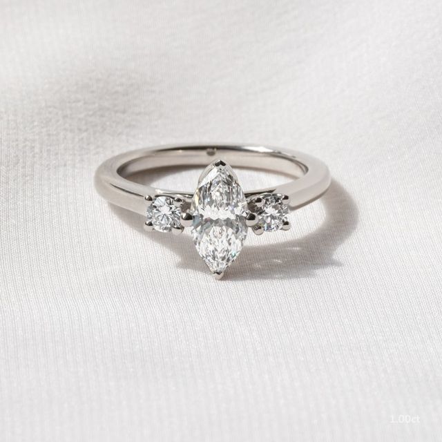 Rohini Platinum Engagement Ring