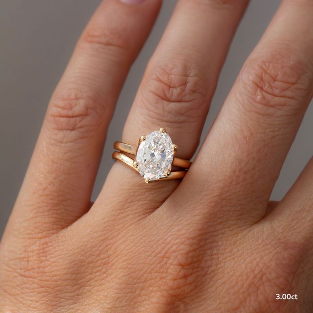 Elswin Yellow Gold Solitaire Engagement Ring