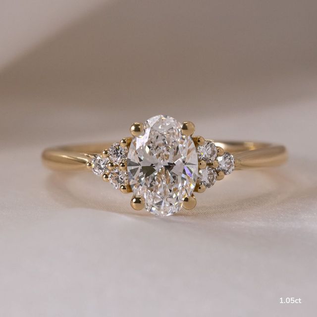Isabella Yellow Gold Engagement Ring