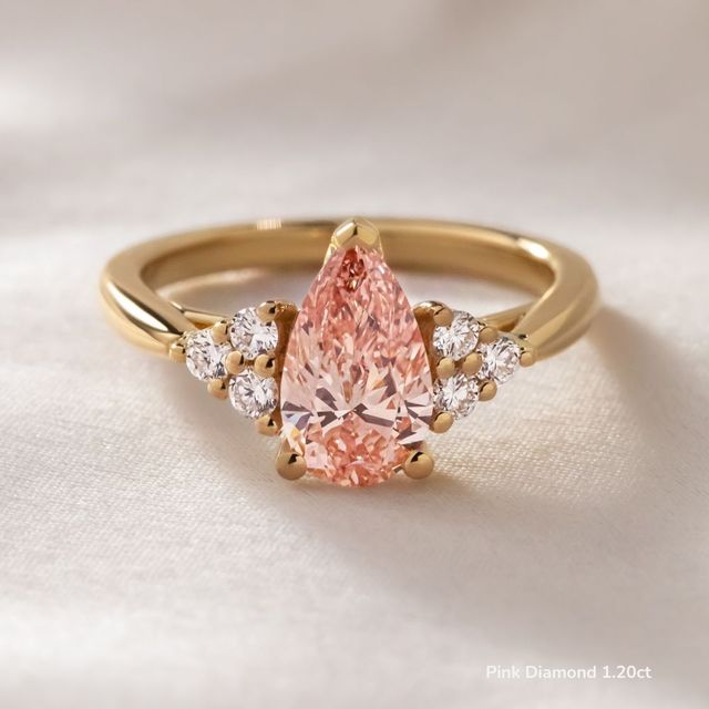 Isabella Yellow Gold Engagement Ring