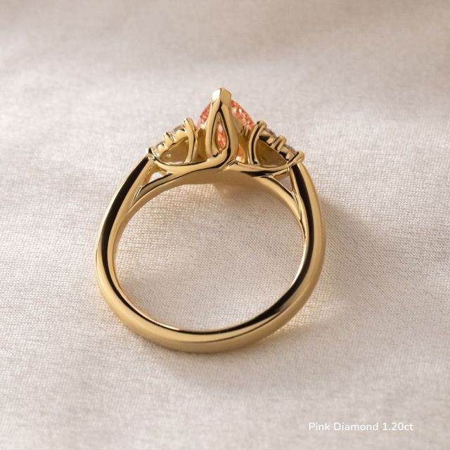 Isabella Yellow Gold Engagement Ring