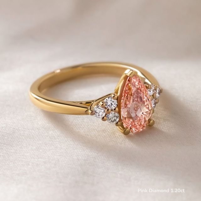 Isabella Yellow Gold Engagement Ring