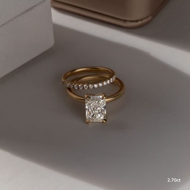 Delaila Yellow Gold Engagement Ring
