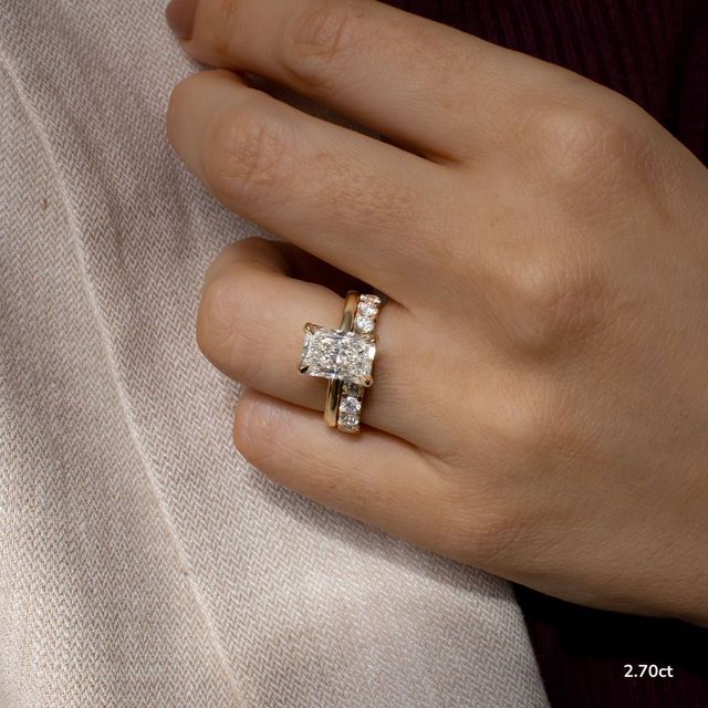 Delaila Yellow Gold Engagement Ring