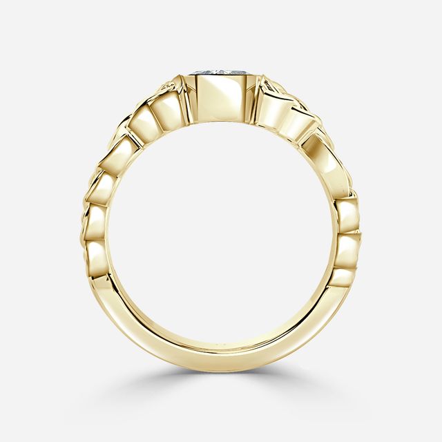 Béal Yellow Gold Men's Celtic Engagement Ring